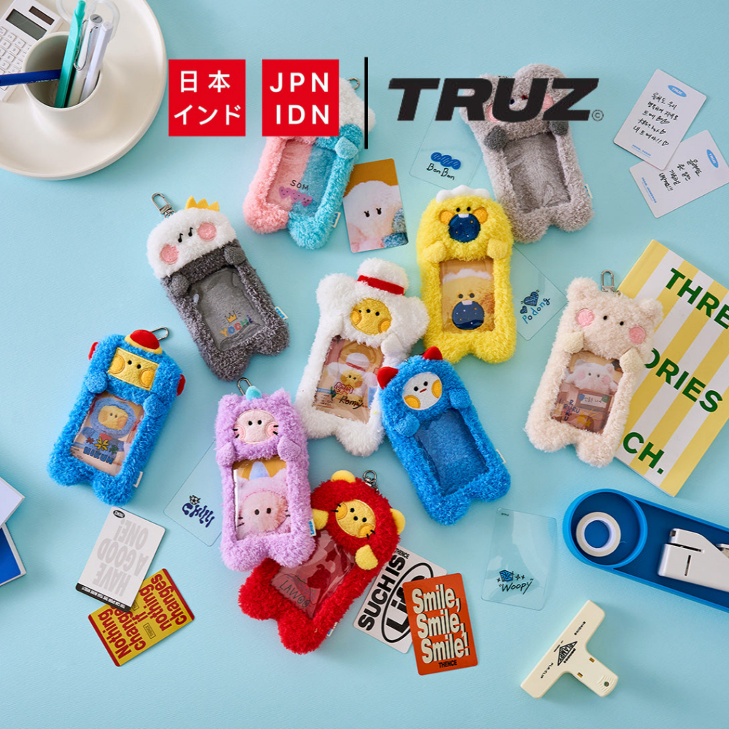 [Pre Order] TRUZ | Line Friends - Minini New Semester Doll Gel Pen (0.7mm) | Pencil case | Photo car