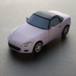 DIY Papercraft Mobil Honda S2000