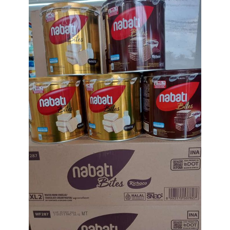 

NABATI WAFER KALENG 278GR/KUE LEBARAN/CEMILAN