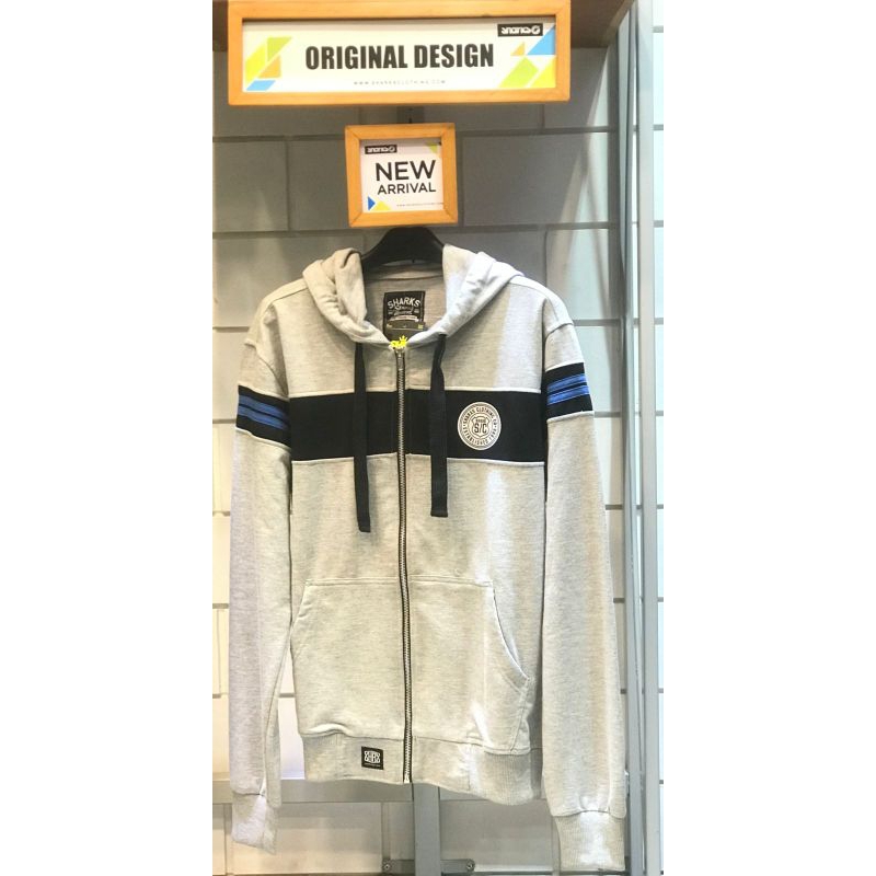 jaket/sweater outer wear pria SHARKS.co brand original