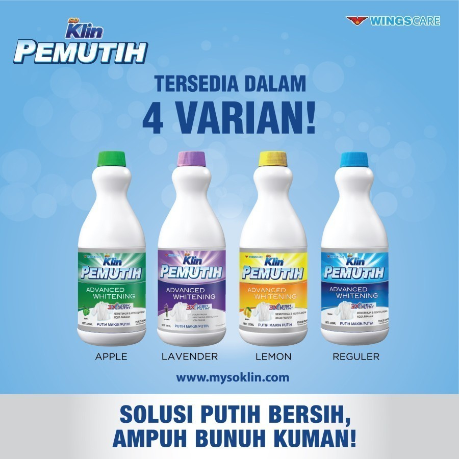 SoKlin Pemutih Botol - 100 ml