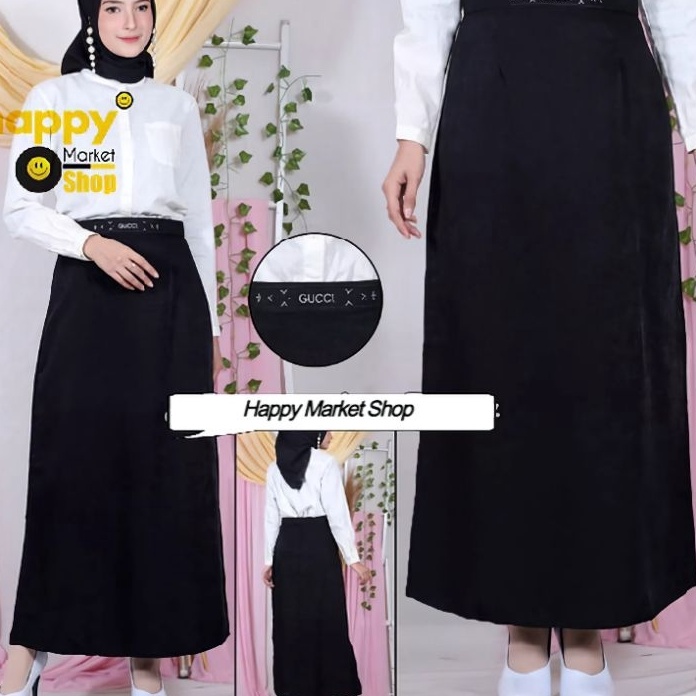 COD NEWPRODUCT Rok Gucci Wanita Rok Kerja Rok Magang Rok Santri Muslimah Rok Prisket Fashion Terkini