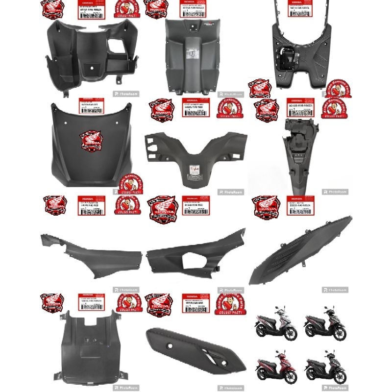 Cover full body kasar Vario 110 fi LED injeksi original