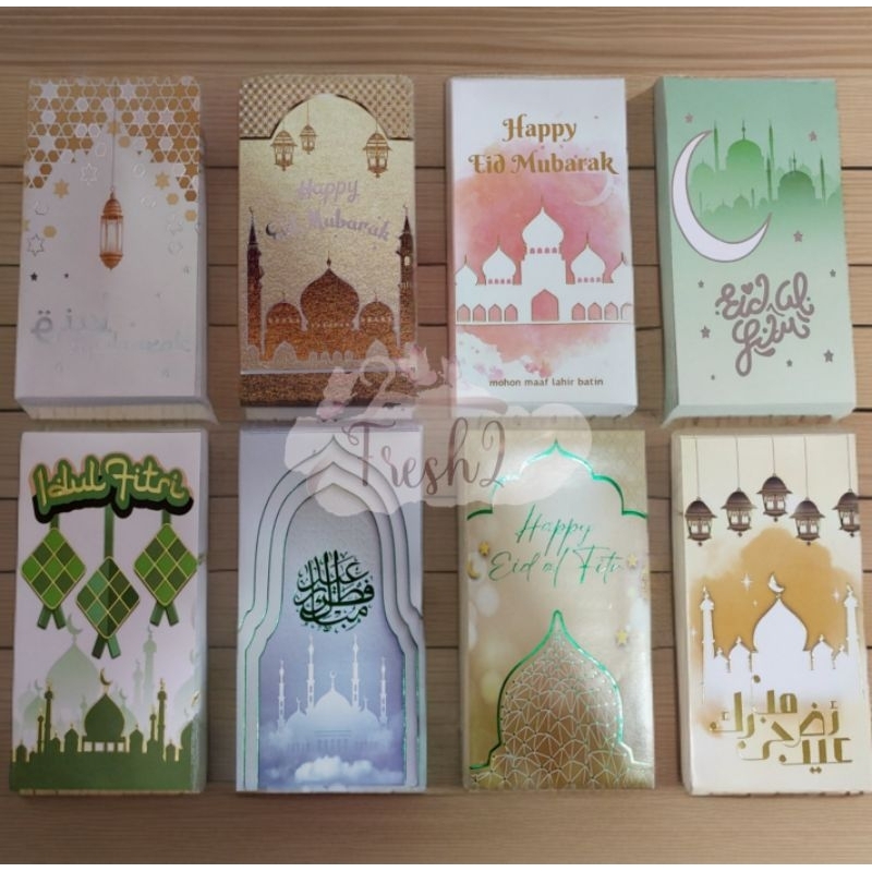 

25 PCS AMPLOP LEBARAN PANJANG / ANGPAO LEBARAN TERBARU