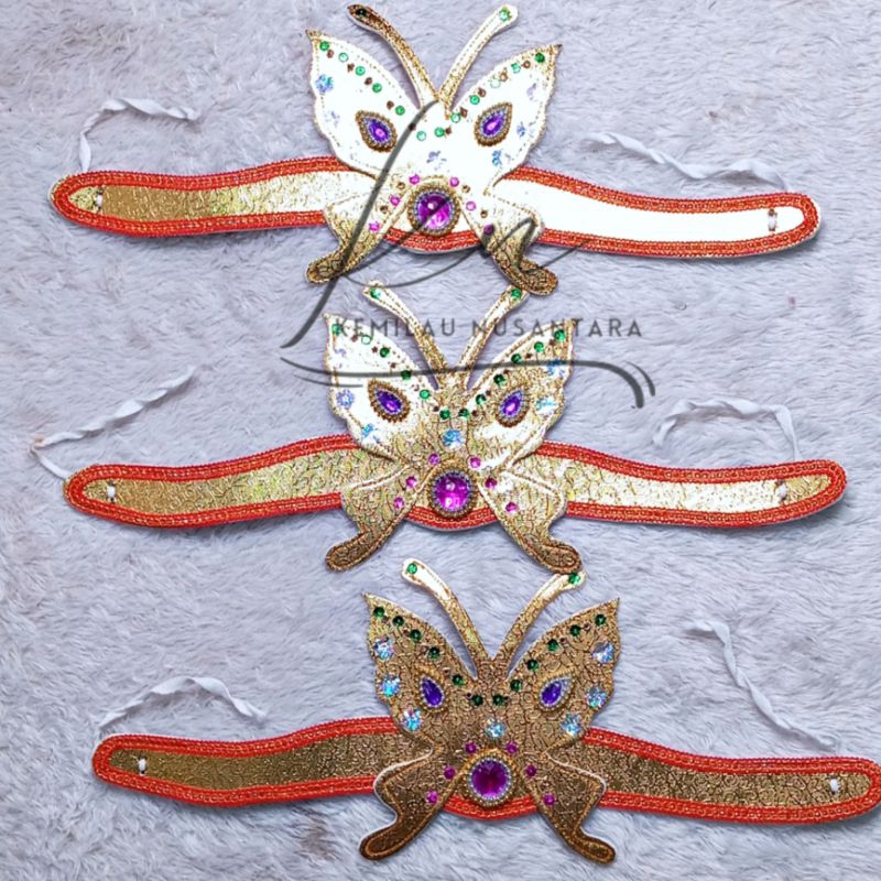 PLASMEN KUPU KUPU/JAMANG TARI/MAHKOTA KUPU KUPU/MAHKOTA EMAS/MAHKOTA TARI KUPU/MAHKOTA CEWEK/MAHKOTA