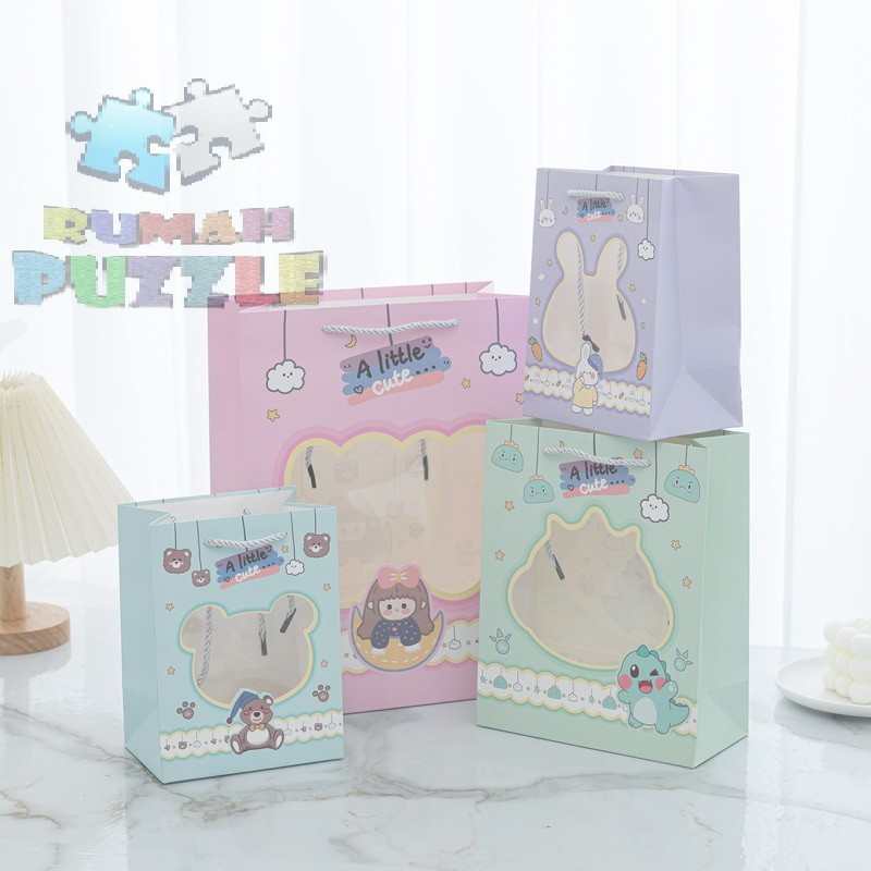 

Paper Bag A Little Cute | Goodie Bag | Tas Souvenir | Tas Ulang Tahun