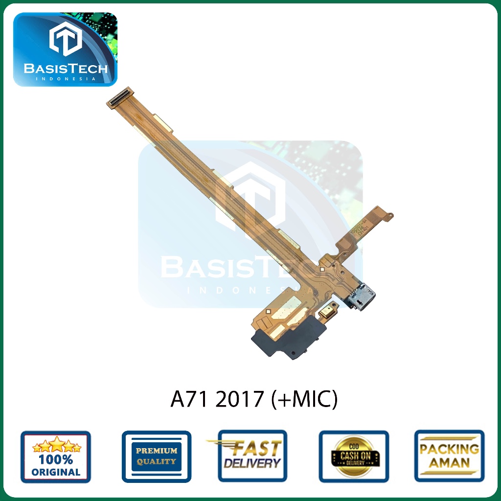 FLEXIBLE KONEKTOR CAS CHARGER OPPO A71 2017 ORIGINAL QUALITY