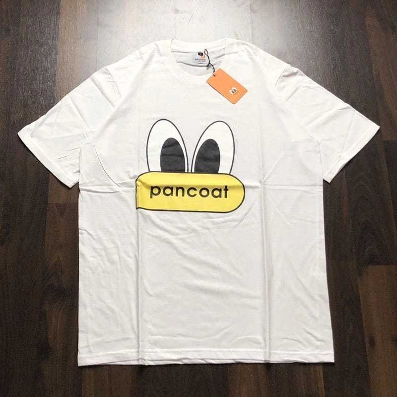 KAOS PANCOAT putih mata LOGO MIRROR ORIGINAL 1:1 - Kaos Pancoat Catton Combet 30s S.M.L.XL - Kaos Pr