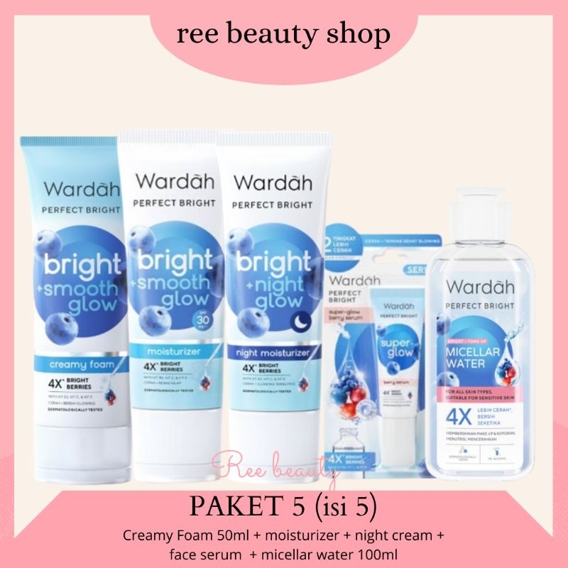 Wardah Perfect Bright Paket Lengkap Skincare Wardah Mencerahkan