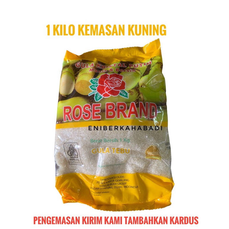 

XPRESS Gula Rose Brand 1 Kg Gula Tebu exp date 225