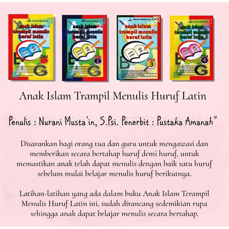 AITM Anak Islam Terampil Menulis 4 Buku