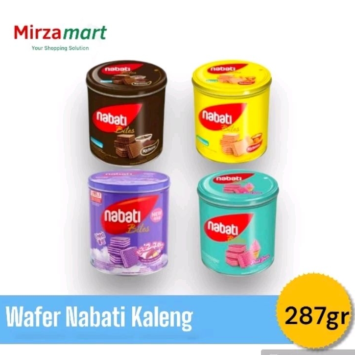 

Wafer Nabati Kaleng 300/287 Gram Murah