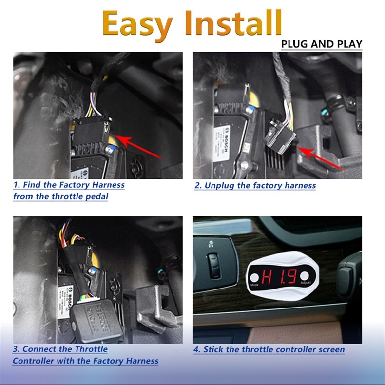 Mycoolcell 9 Drive 12 Drive Suzuki Seris Throttle Controller Piggyback Mobil Suzuki Remap Ecu Sx4