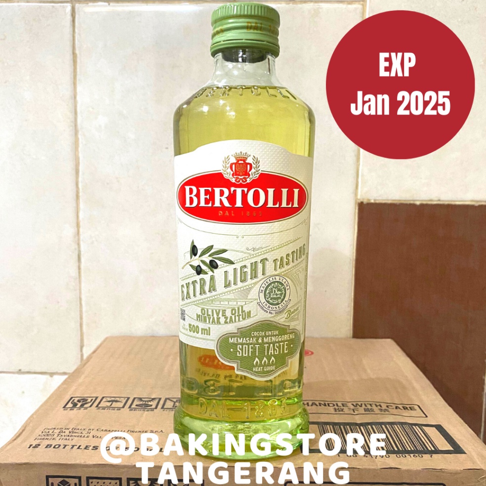 

Splash Bertolli Extra Light Olive Oil Minyak Zaitun 5 ml