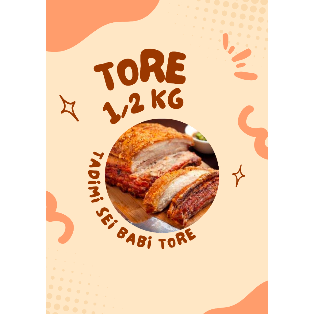 

DAGING BABI TORE 1/2KG