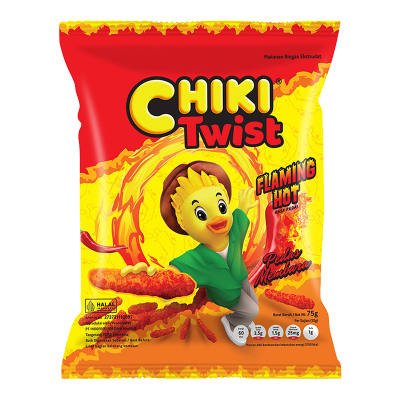 

CHIKI Twist Makanan Ringan Flaming Hot 75 g