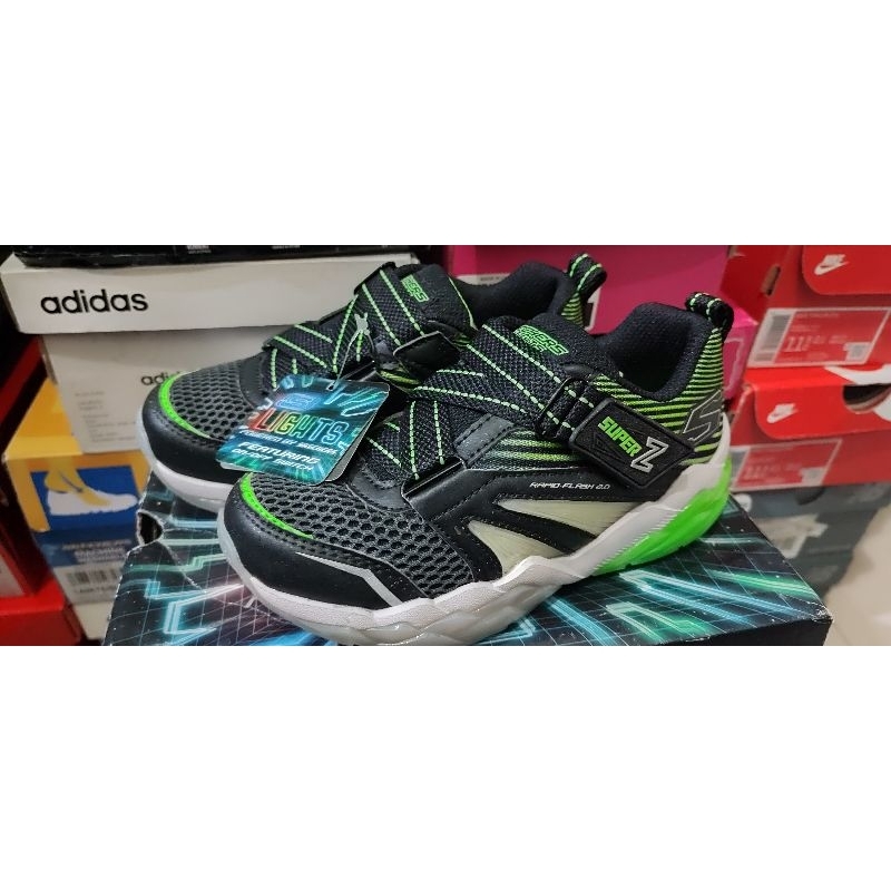 SALE Sepatu Anak Laki-laki SKECHERS Soluxe Zstrap Original Sports Station