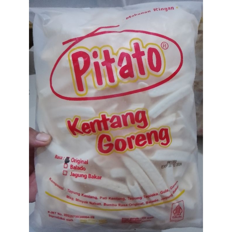 

PITATO KENTANG GORENG ORIGINAL KEMASAN 250g