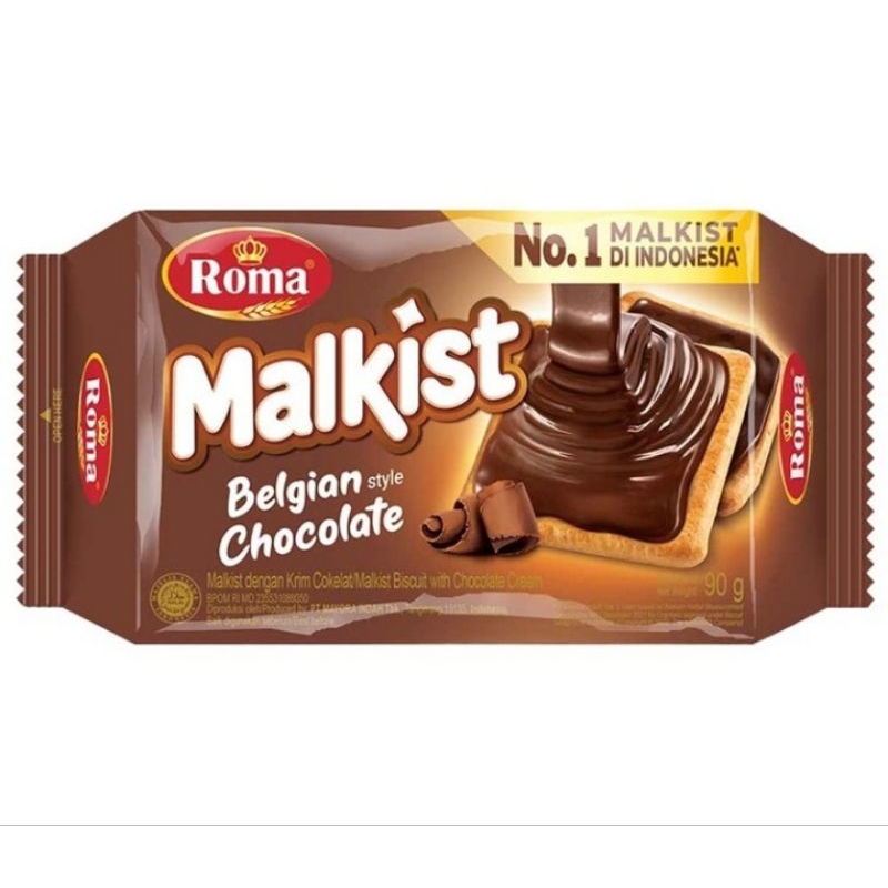 

Roma Malkist Cokelat Crackers