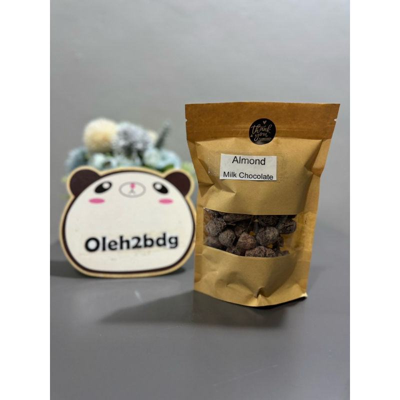

Coklat silverqueen almond bites