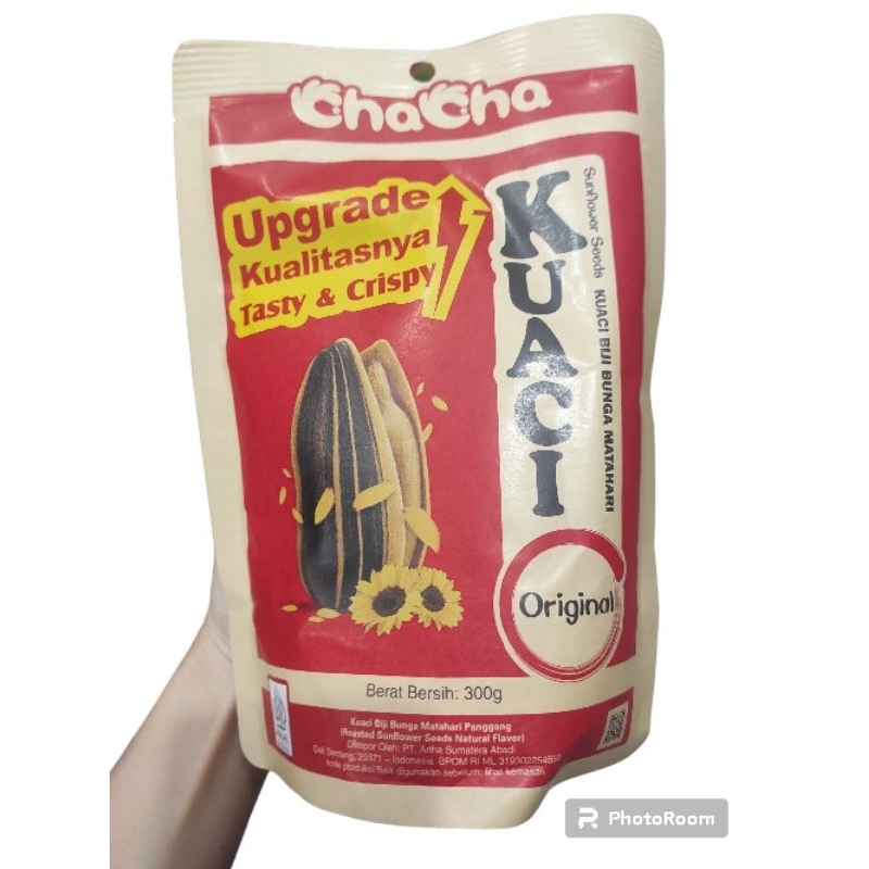 

CHACHA KUACI kwaci BIJI BUNGA MATAHARI POUCH 300GR