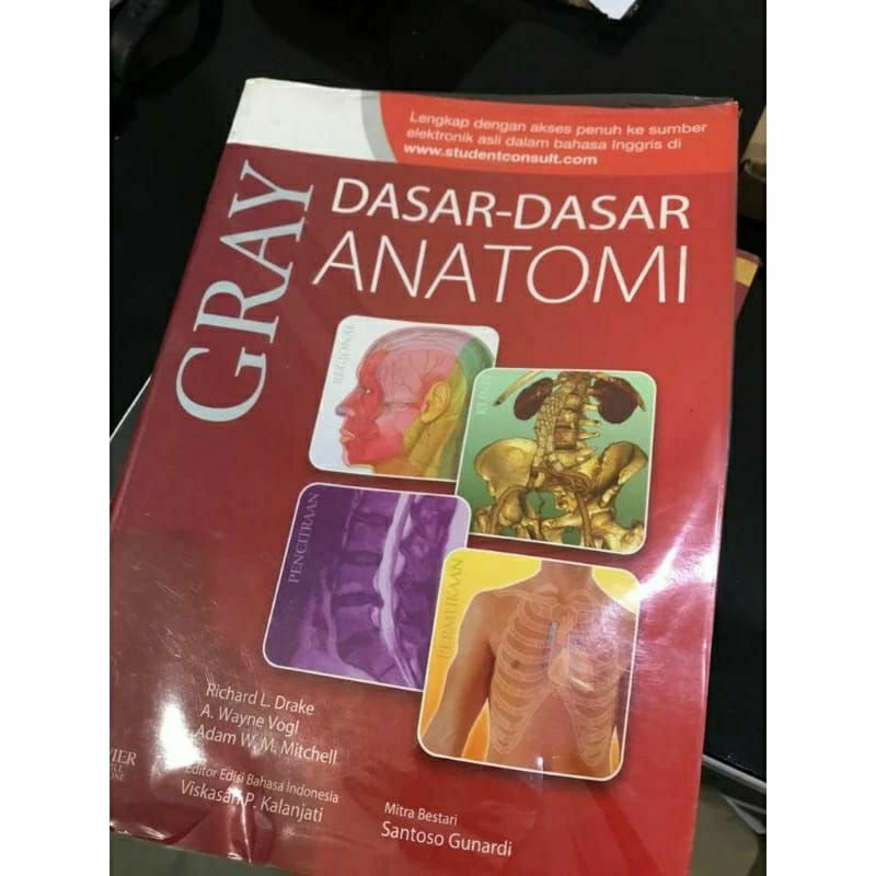 Buku Bekas Preloved kedokteran GRAY Dasar Dasar Anatomi Original