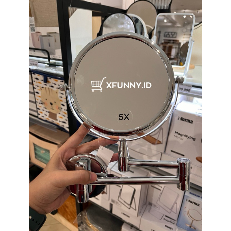 INFORMA CERMIN MAGNYFYING MIRROR CERMIN RIAS DINDING