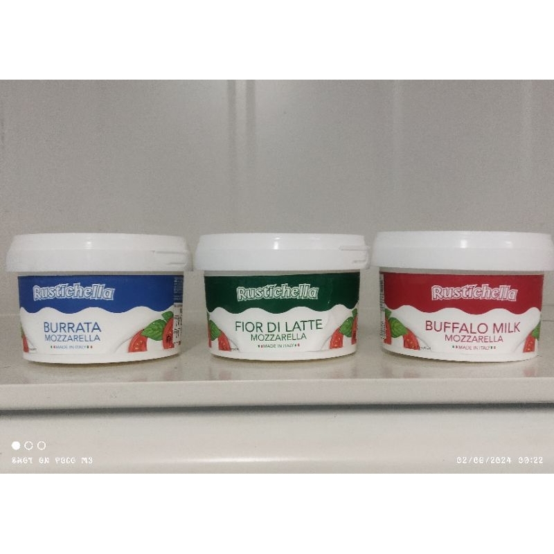 

Frozen Mozzarella Mini Cup Cheese 100gr - Rustichella