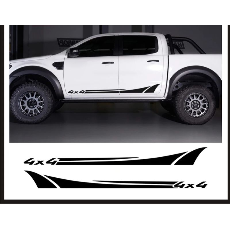 cutting sticker mobil sticker mobil Ford ranger 4x4 Navara Isuzu Strada