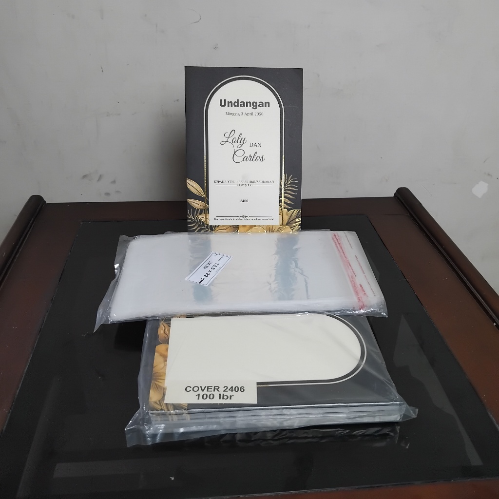 ERBA 2406 KOSONGAN + PLASTIK OPP ISI 100