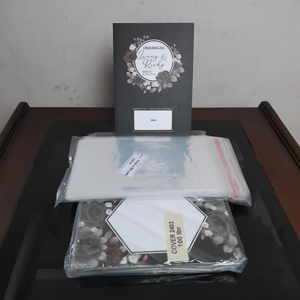 ERBA 2403 KOSONGAN+ PLASTIK OPP ISI 100
