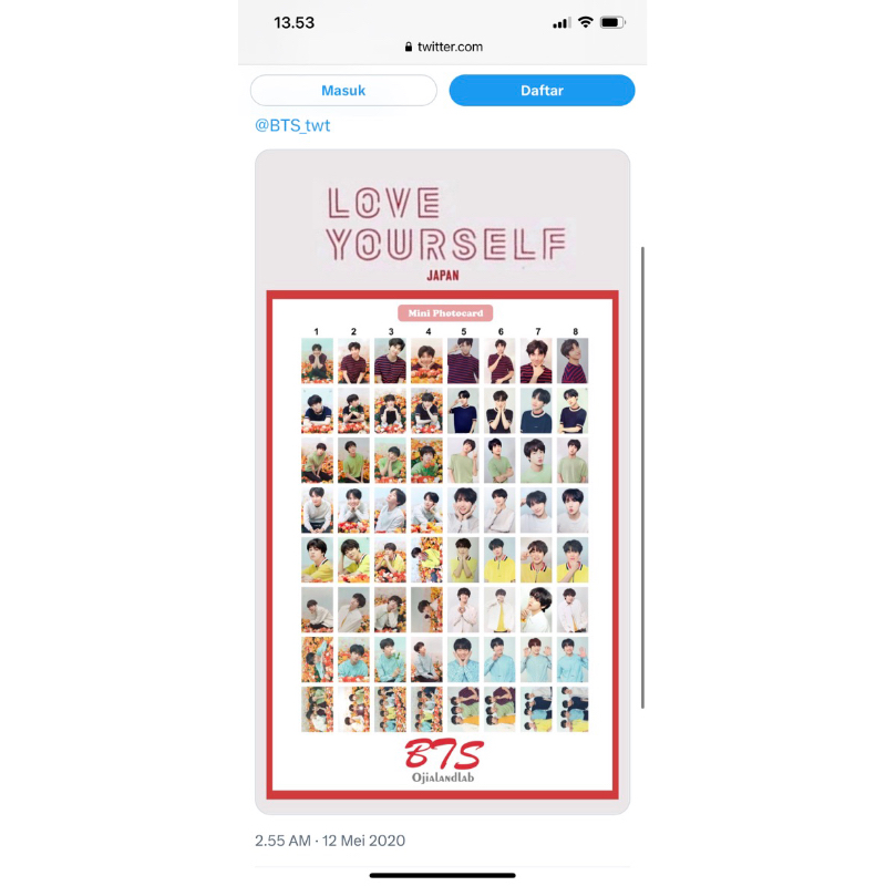 MPC Love Yourself Japan