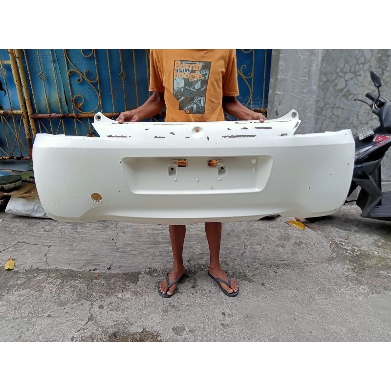 Bemper belakang honda brio old
