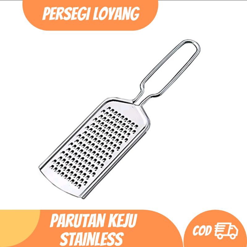 Parutan keju stainless steel - parutan keju - parutan coklat - parutan wortel - parutan serbaguna - 