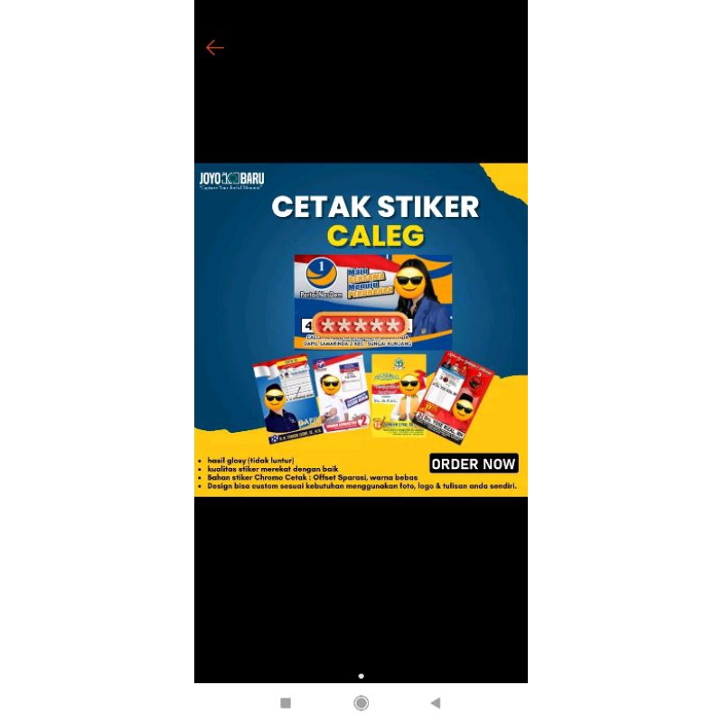 

stiker keren stiker murah