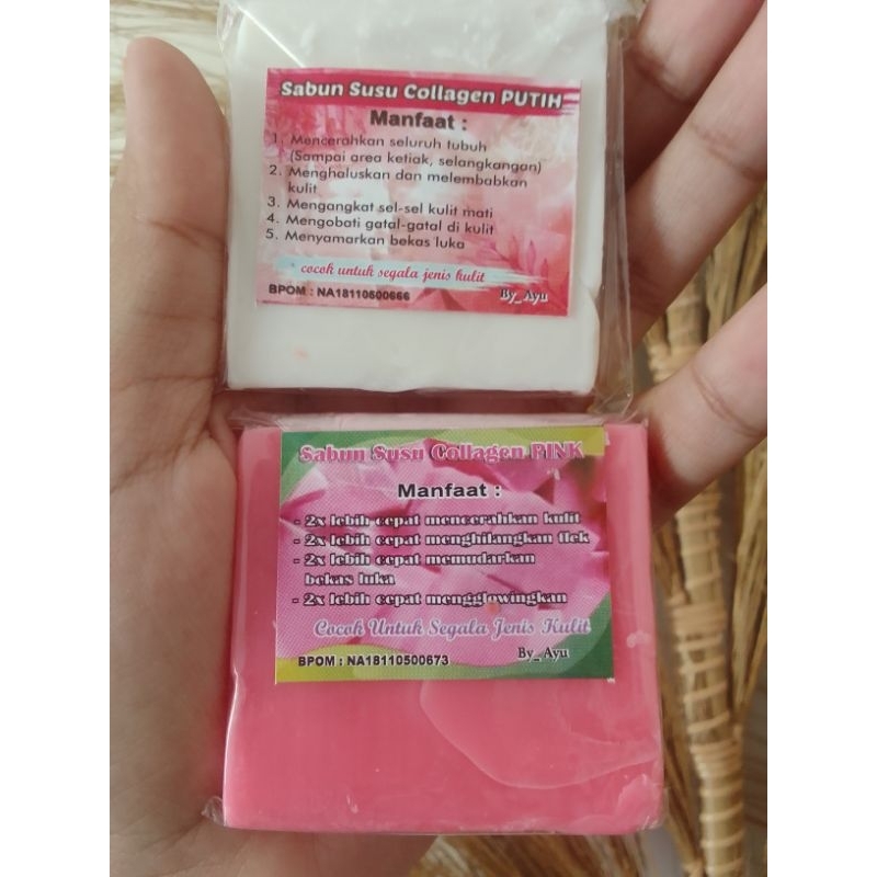 SABUN PEMUTIH WAJAH/SABUN PEMUTIH BADAN/SABUN SUSU COLLAGEN