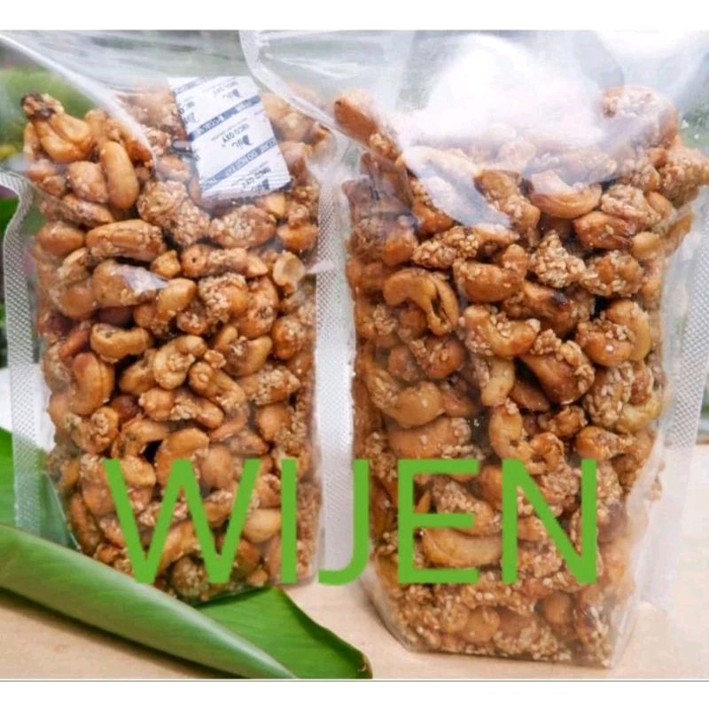 

kacang mete utuh matang wijen 1kg