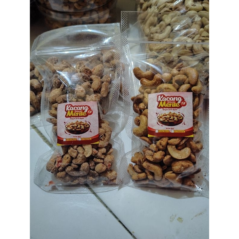 

Kacang mete Rasa pedas manis 100gram