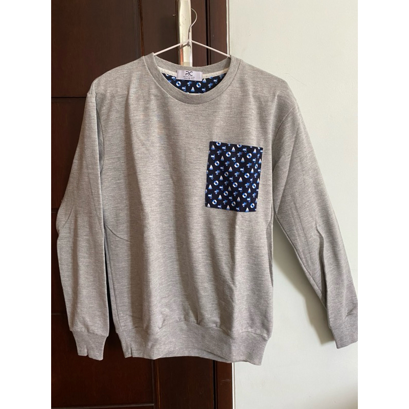 Sweater Pria P&C Outfitters abu-abu Preloved