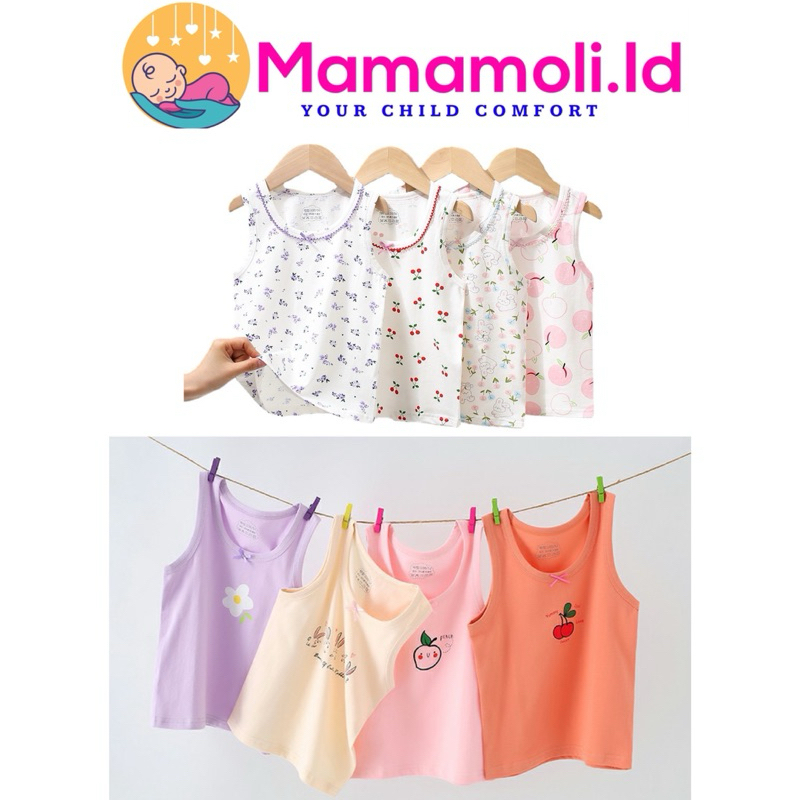 singlet Anak Perempuan / Kaos Dalaman Anak Cewek / Kaos SInglet Anak Cewek/ Kaos Kutang Anak Perempu
