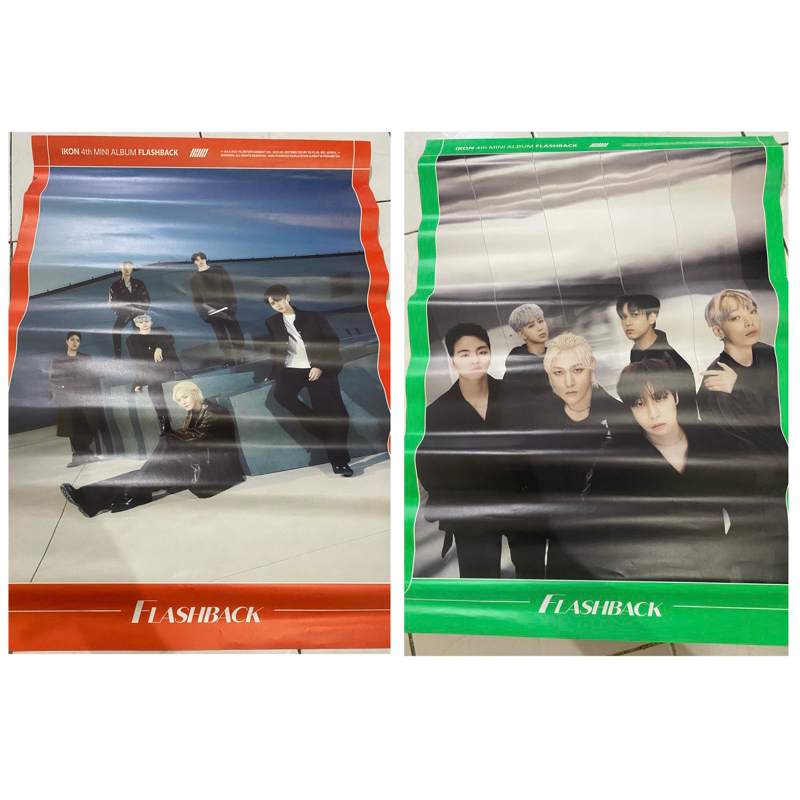 IKON1 - POSTER IKON FLASHBACK ALBUM OFFICIAL + TUBE