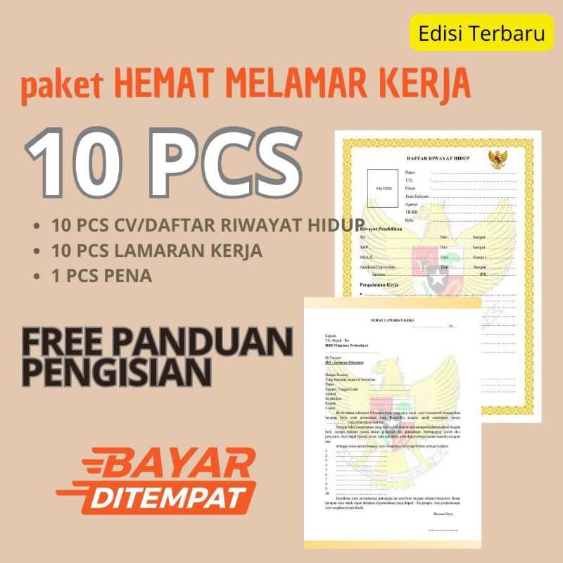 

PAKET HEMAT MELAMAR KERJA EDISI TERBARU