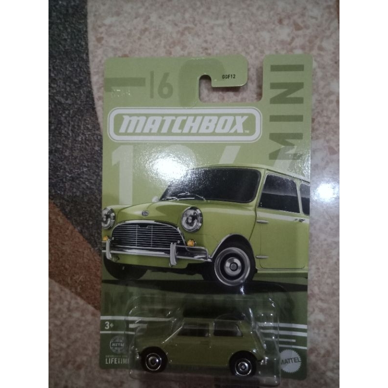 Matchbox 1964 Austiin Mini Cooper Hijau