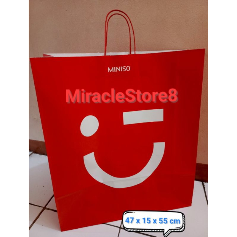 

PaperBag Miniso Super Large