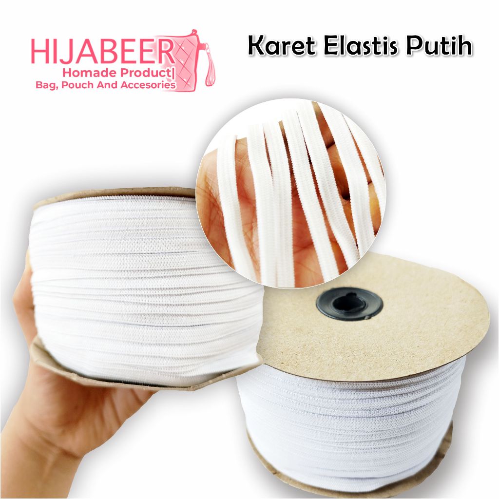 Tali Karet Elastis 4mm - 25 Meter