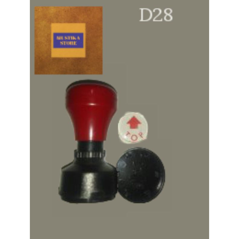 

Gagang Stempel flash/warna Bulat D28