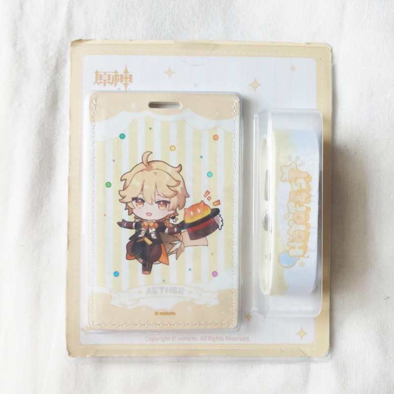 

official hoyofest lanyard cardholder aether [second]