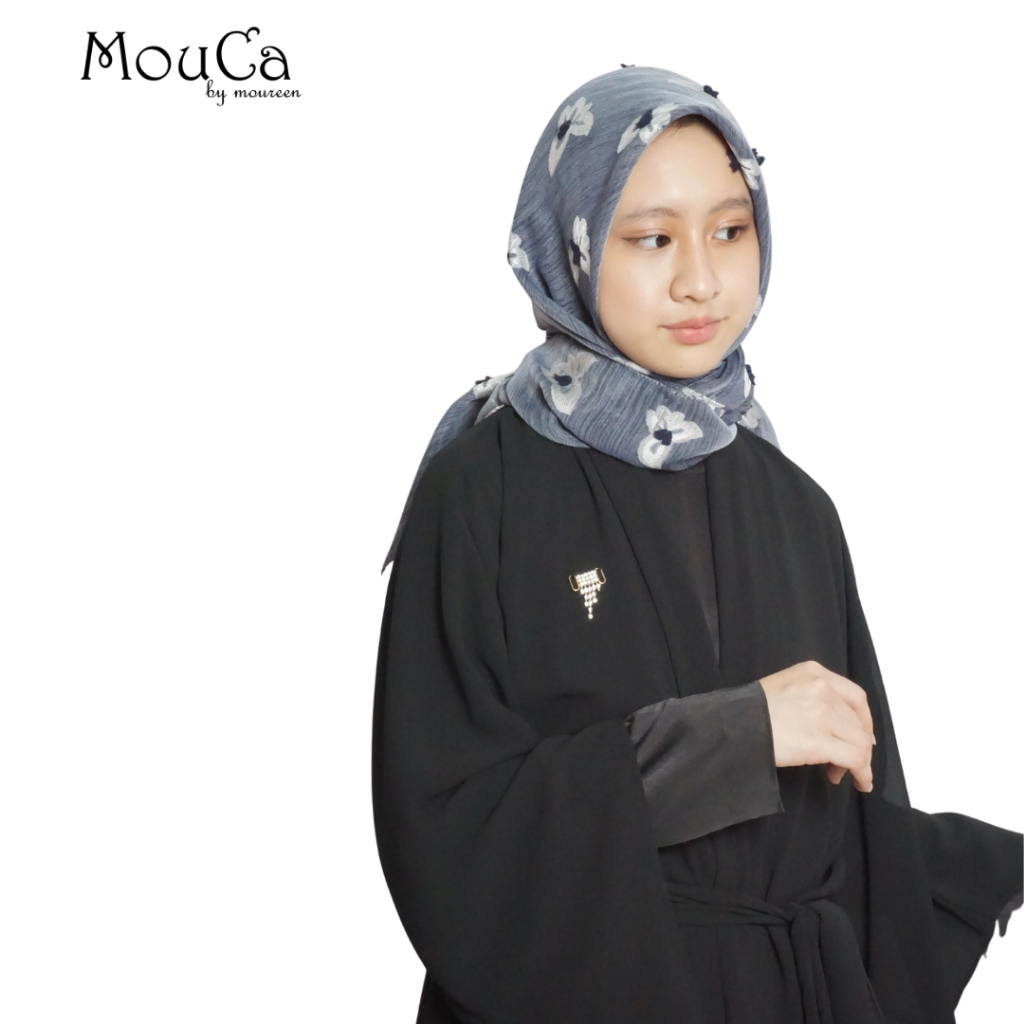 OUTER PANJANG PREMIUM / OUTER CERUTY / OUTER ABAYA / TANGAN 3/4 / OUTERWEAR KEKINIAN