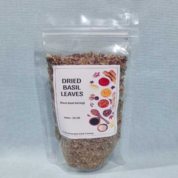 

Daun Basil Kering / Dried Basil Leaves (25 gr)