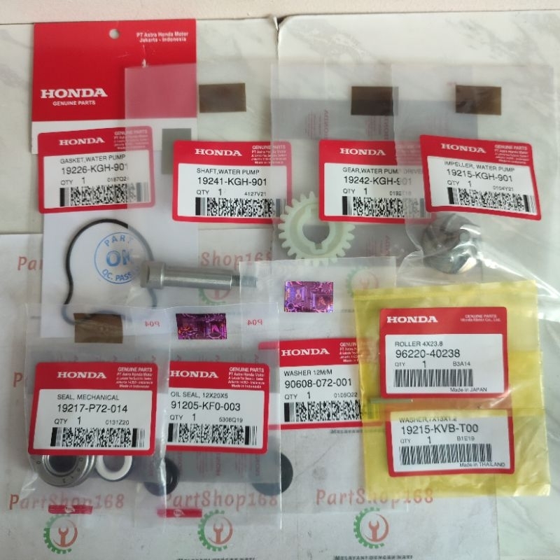 As Water Pump Komplit CB150 Old CB150R Old CS1 CB 150 CS One Ori 9PCS
